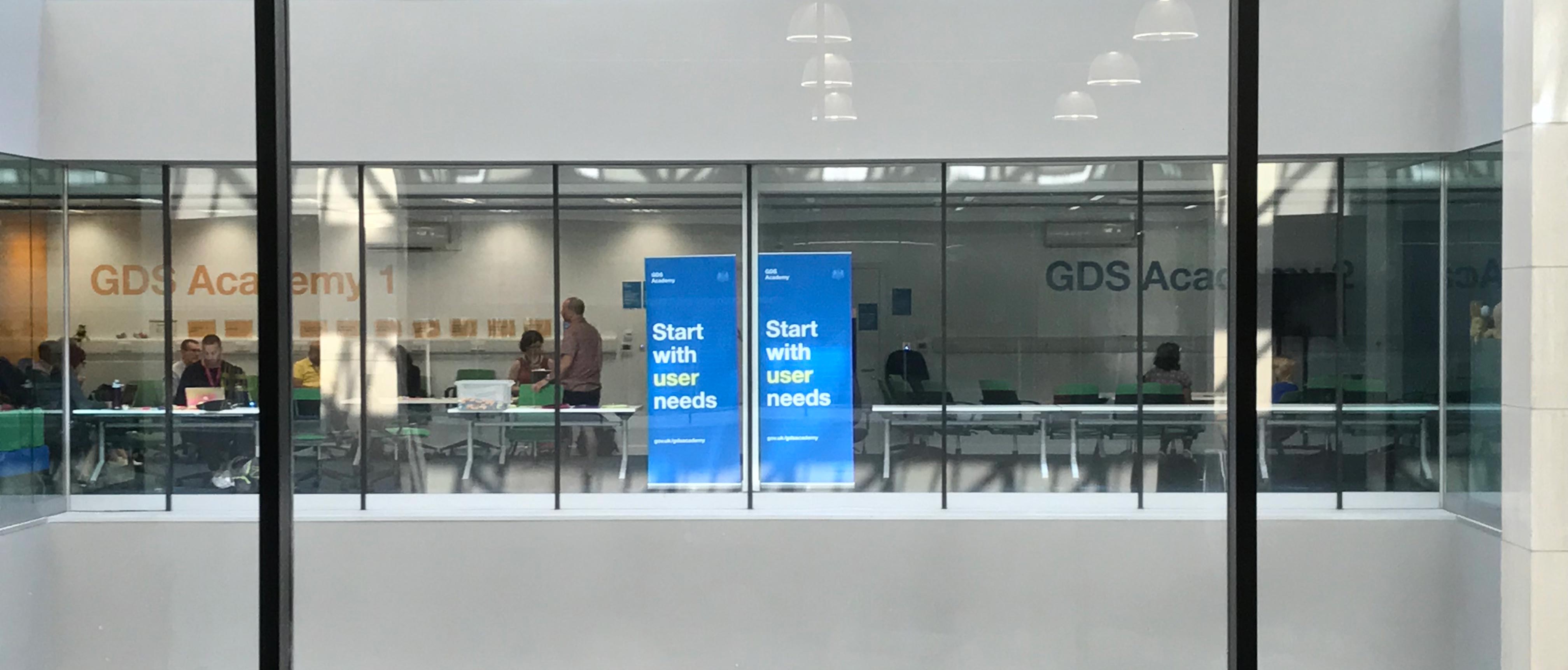 start with user needs